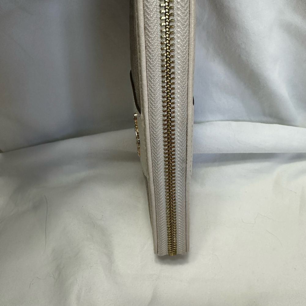 Coach Signature Canvas Accordion Zip Wallet - image 7